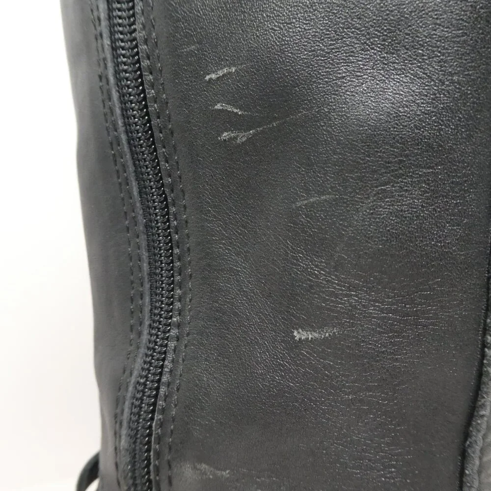 Pour La Victoire Marne Black Leather Harness Riding Equestrian Boots